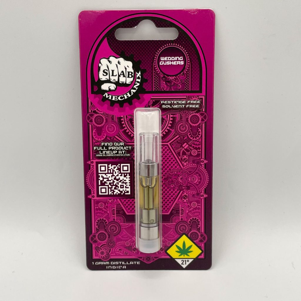 Slab Mechanix Wedding Gushers (I) - [1g High THC Flavored Vape Cart ...