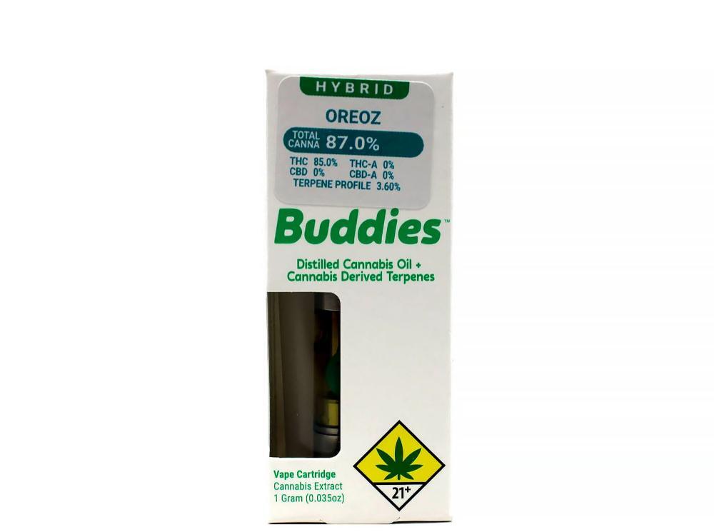 Buddies Brand Cream Cookies - Craft Cannabis Dispensary